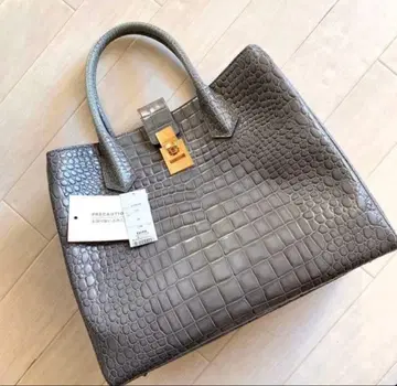 천연 가죽 악어 엠보싱 백