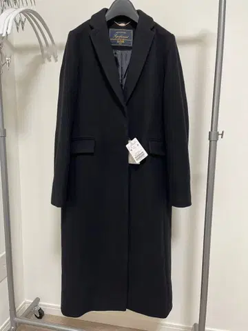 SLOBE IENA 블랙 체스터 코트