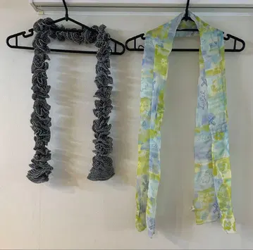 손뜨개질 모노톤 머플러 & 프라이빗 라벨 스톨