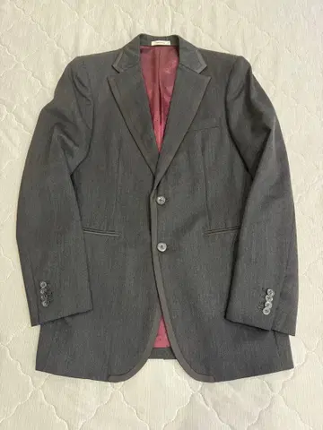 itty-bitty 울 테일러드 자켓 그레이