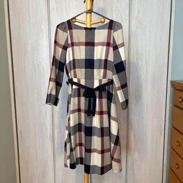 BLUELABEL CRESTBRIDGE 체크 무늬 원피스