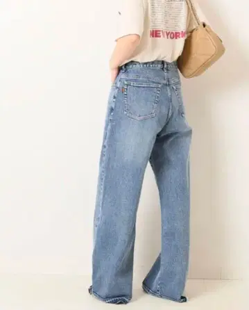 스픽앤스팬 5 1/2 LOOSE-STRAIGHT 데님 38