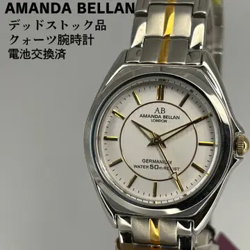 데드스탁 AMANDA BELLAN 쿼츠 손목시계 배터리 교환 완료