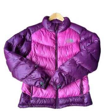 THE NORTH FACE 다운 자켓 핑크/보라색