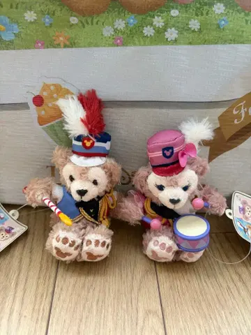 디즈니씨 닷피 봉제 인형 스트랩 (해피 마칭 팬)