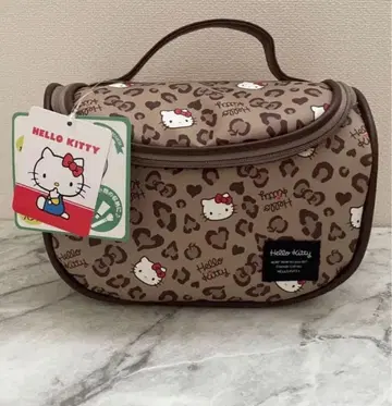 키티 레오파드 무늬 레오파드 파우치 시마무라