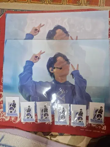 STPR EXPO 복권 스티커 클리어 포스터 타치바나 패밀리 복권