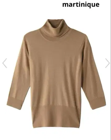 martinique 별주 JOHN SMEDLEY 터틀넥 니트 5부 소매