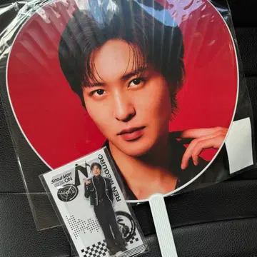 SnowMan 메구로 렌 2025 ON 점보 부채 & 아크릴 스탠드 세트