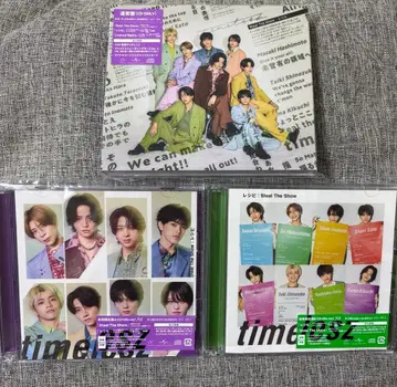 timelesz [ Steal The Show / 레시피 ] 3형태 세트