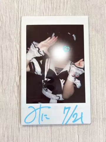 iLiFE! 니지하 미니 사인 폴라로이드 iLiVE! 특별 의상