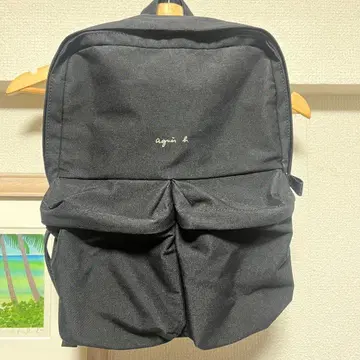 agnis b. 블랙 백팩 백팩