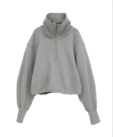 CLANE / 하프 집 쇼트 탑스 그레이