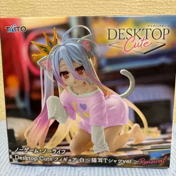 TAITO Desktop Cute 화이트 고양이 귀 셔츠 ver.