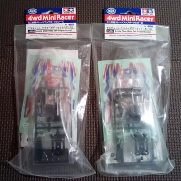 미니 사륜구동 아스튜트 클리어 바디 세트 (폴리카) 타미야 15494