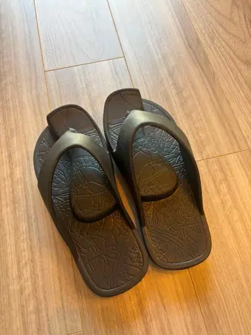 라쿠바키 블랙 이지 샌들