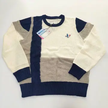 미사용품 랭크 골프웨어 여성용 스웨터 울 혼방 M 사이즈