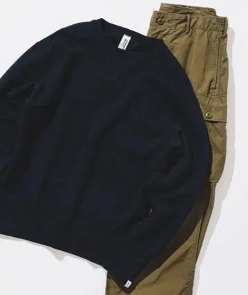 LOOPWHEELER x BEAMS PLUS 루프 휠러 다크 네이비