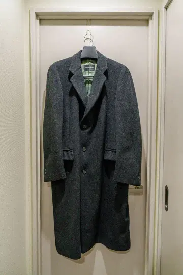 pierre cardin 롱 코트 다크 그레이 / 빈티지