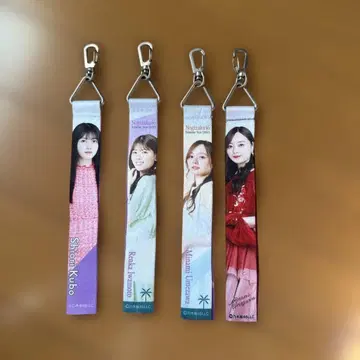 노기자카46 3기생 키링 4개 세트