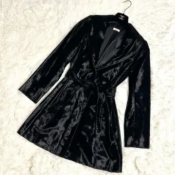 초레어 맥스앤코 벨로아 자켓 블랙 42