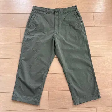 BEAMS SURF & SK8 치노 팬츠 올리브