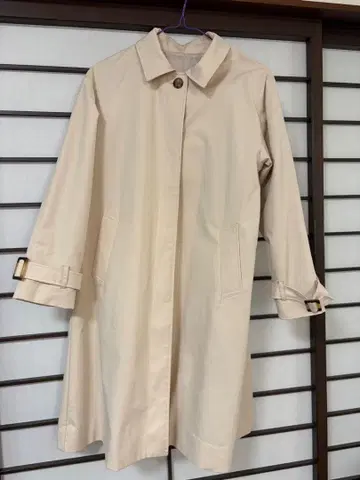 베이지 트렌치코트 여성용