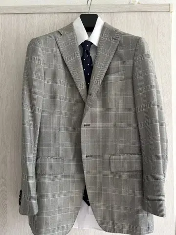 유니버셜 엣지 글렌체크 자켓 S