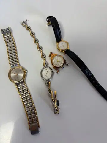 CITIZEN 시티즌 SEIKO 세이코 손목시계 4개 세트 정크