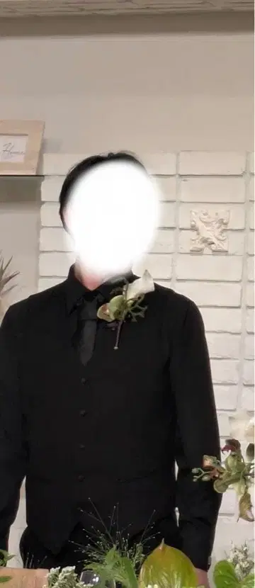 [ 신랑 이로도리 4종 세트 ] 웨딩 블랙 셔츠 결혼식 블랙