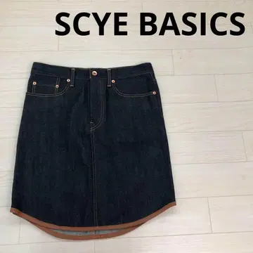 SCYE BASICS 사이 베이직 데님 스커트