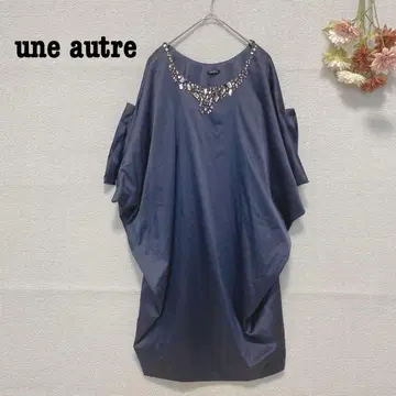 s.390 [유노트르] 경사용 원피스 결혼식 비쥬 포멀 리본