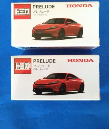 토미카 혼다 프렐류드 Honda 특주 한정판 프레임 레드 2개 세트