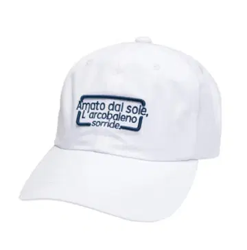 MUTA MARINE 발수 캡 모자 새상품 화이트