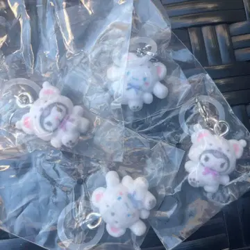 [ 낱개 판매 가능 ] 산리오 포근포근 스노우 메지루시 액세서리