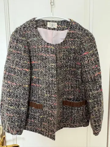 앨리스버리 노카라 트위드 자켓 9호