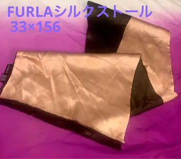 FURLA 실크 스톨, 스카프 남녀 공용 파티에도 잘 어울립니다~