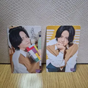 timelesz 트레이딩 카드 초회 한정판 키쿠치 후마/테라니시 타쿠토