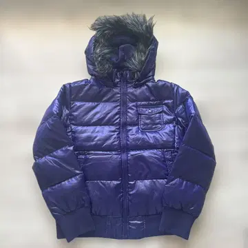 grunge food fur down jacket y2k purple