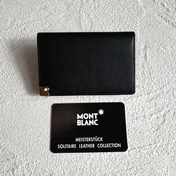 미사용 MONTBLANC 몽블랑 비즈니스 카드 홀더 카드 케이스