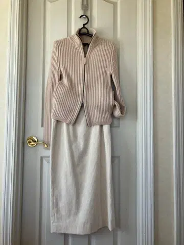 theory 리브 더블 집업 가디건 사이즈 2