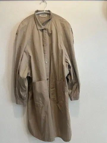 OGNIBENE ZENDMAN 베이지 롱 코트