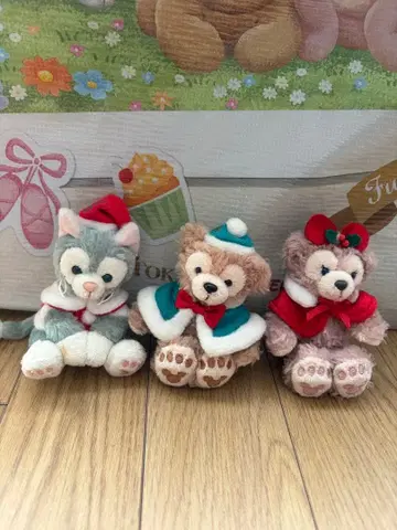 도쿄디즈니씨 닷피 봉제 인형 스트랩(크리스마스)