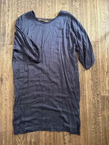 소우바이완 칠부 소매 원피스