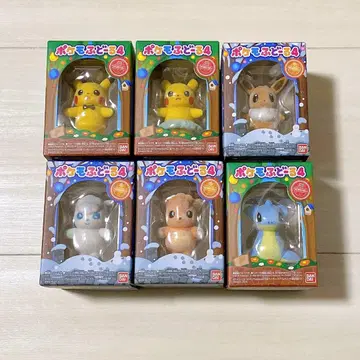 포켓몬 포케모후도루 4 플로키 인형 6종 세트