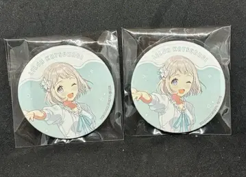 카츠라기 리리야 캔뱃지 2개 세트 스이파라