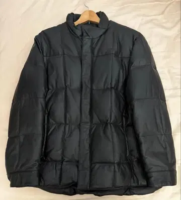 COMME CA DE MODE MEN 퀼팅 가죽 다운 자켓