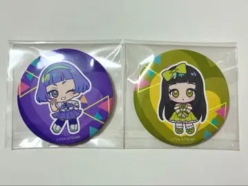 비밀의 아이프리 츠무기 치이 캔뱃지 2개 세트