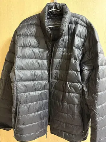 Eddie Bauer 블랙 다운 자켓 XL