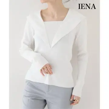 IENA 세일러 카라 니트